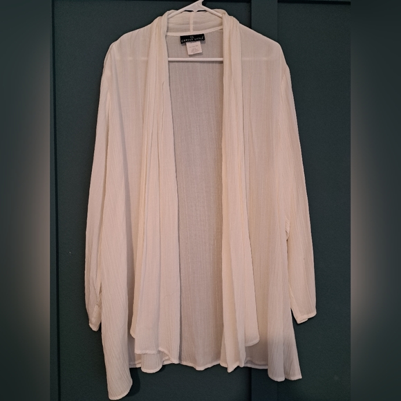 Carole Little Cardigan tank set in Ivory Color - Picture 6 of 11